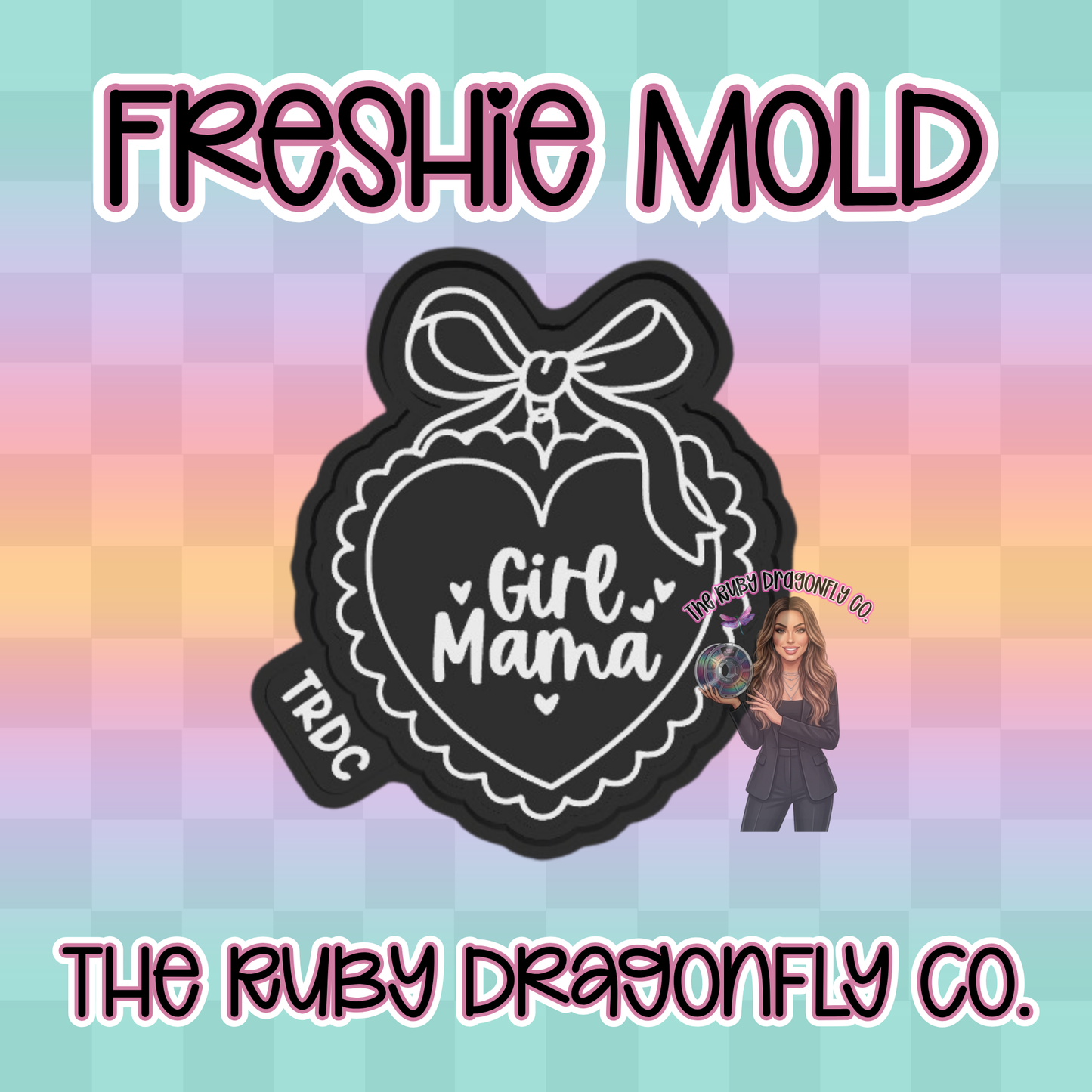Girl Mama Silicone Mold