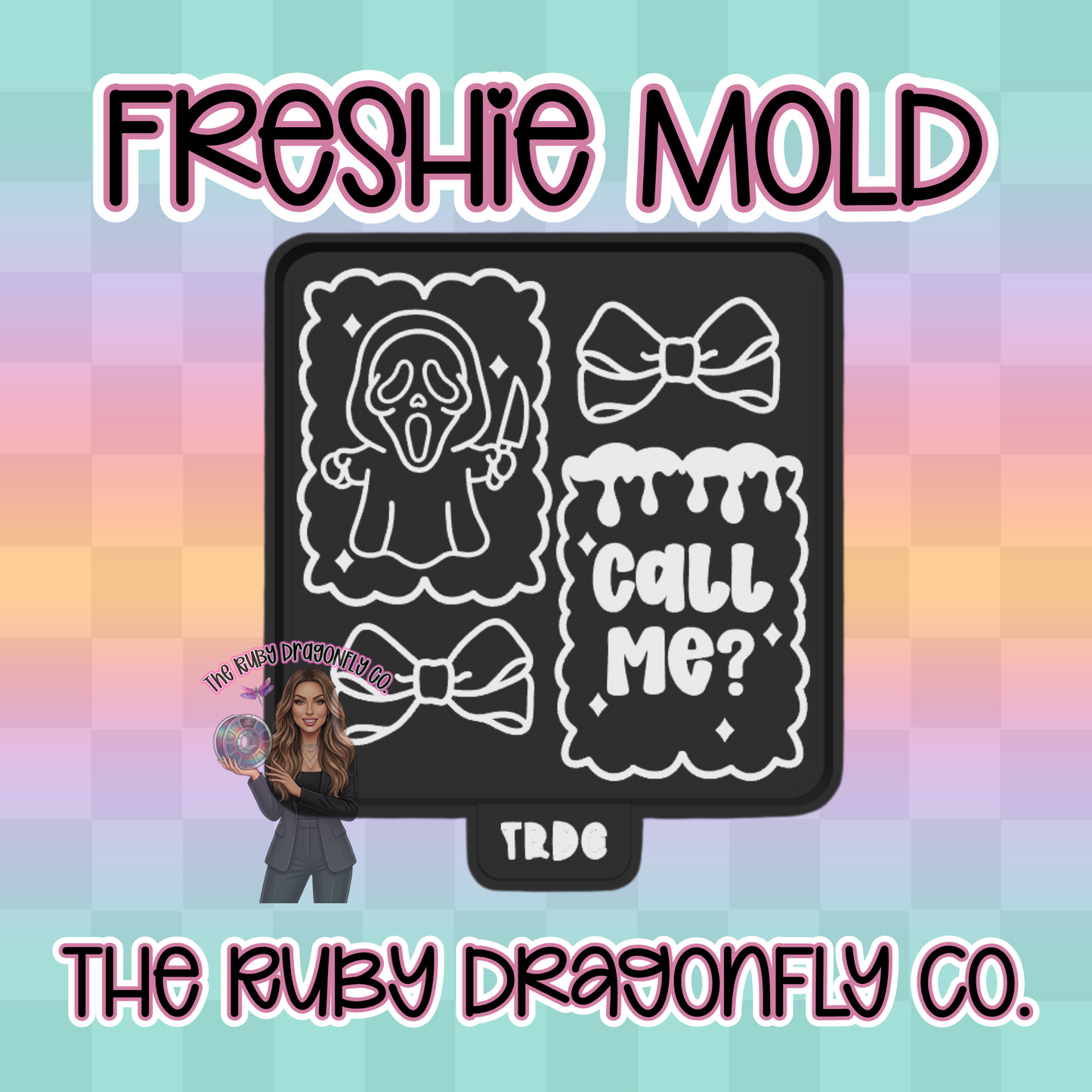Call Me Frames Silicone Mold