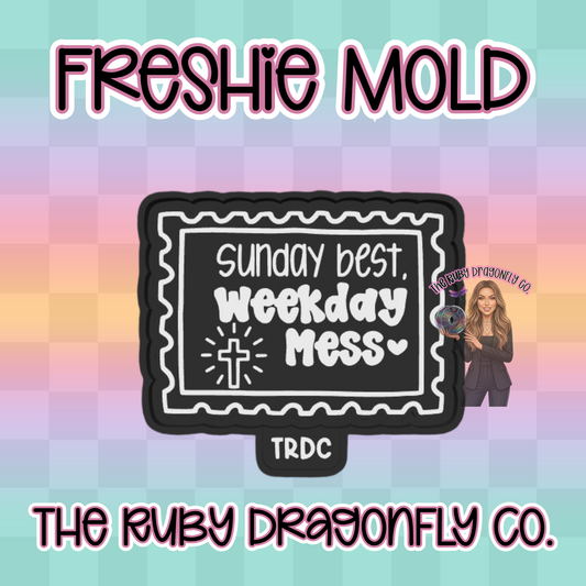 Sunday Best, Weekday Mess Silicone Mold