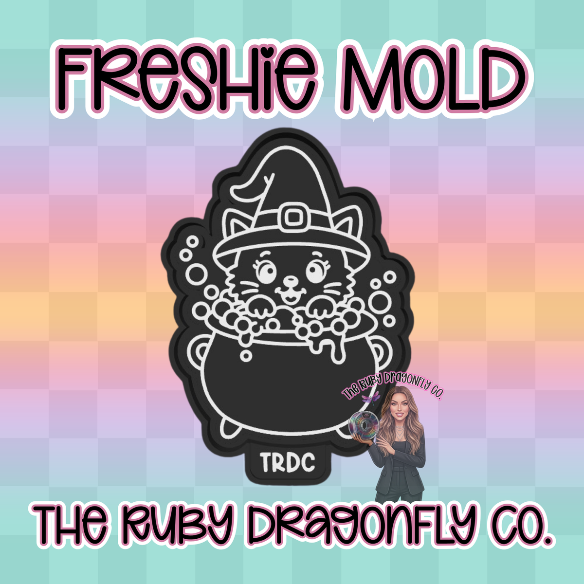 Cauldron Cat Silicone Mold