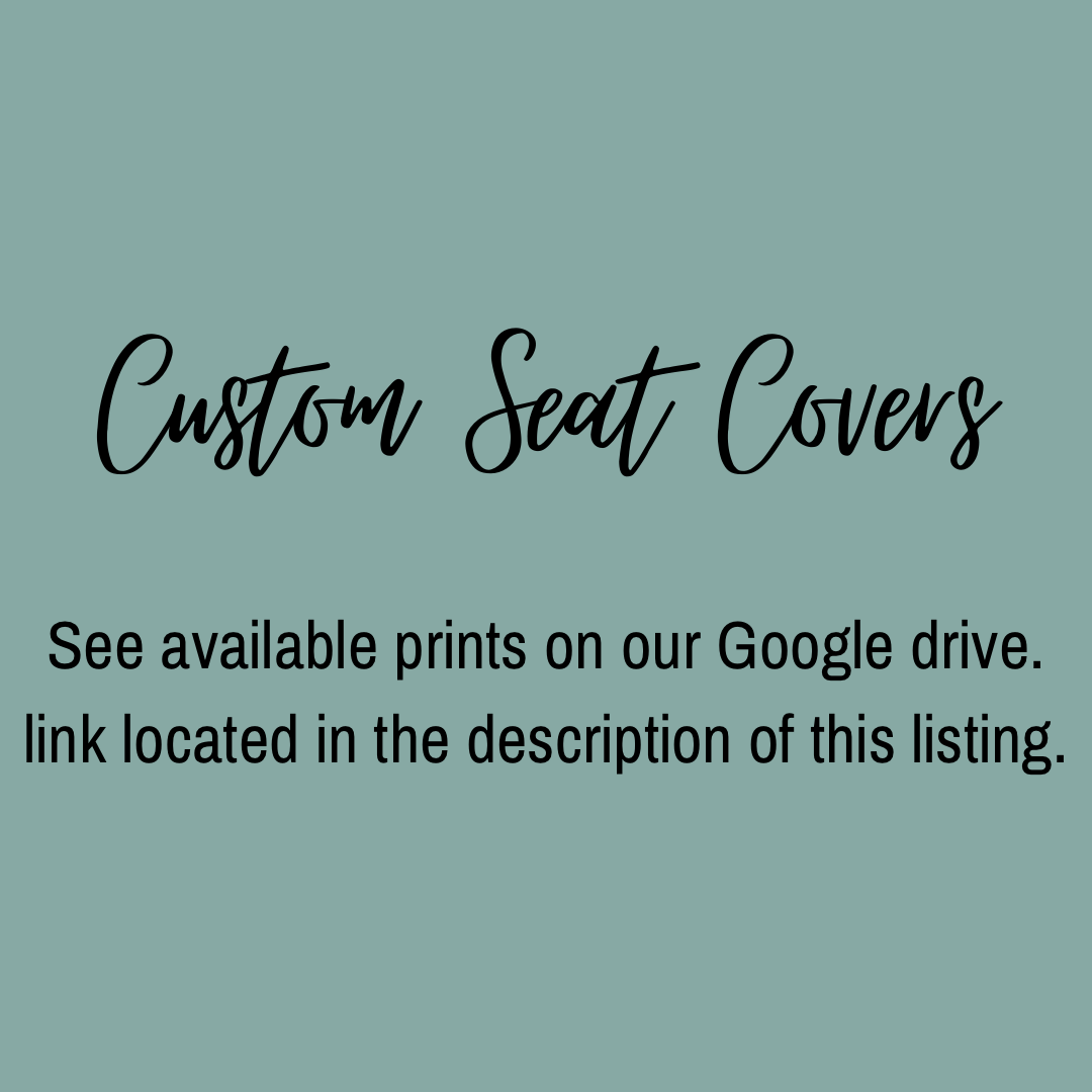 Custom Seat Covers