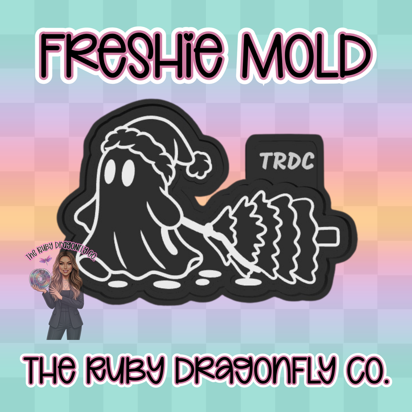 Ghost Dragging Tree Silicone Mold