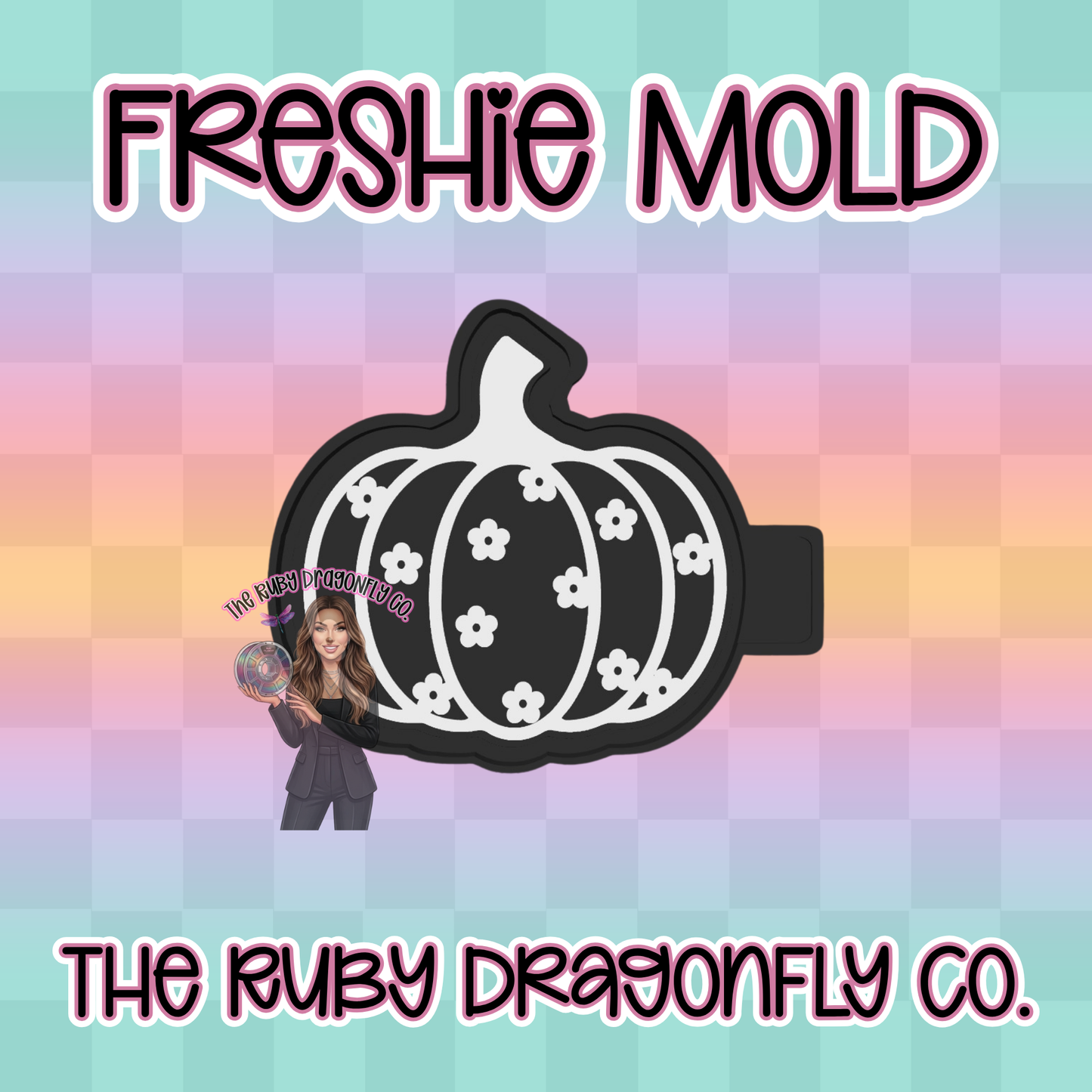 Daisy Pumpkin Silicone Mold