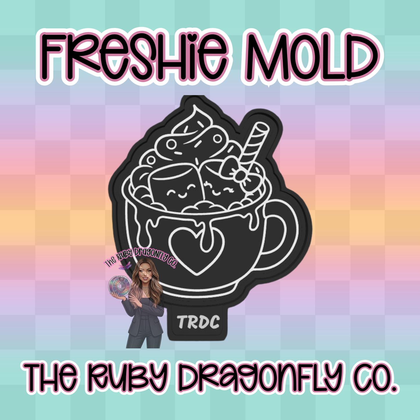 Marshmallow Cute Mug Silicone Mold