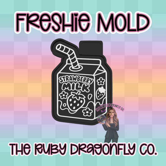 Strawberry Milk Silicone Mold