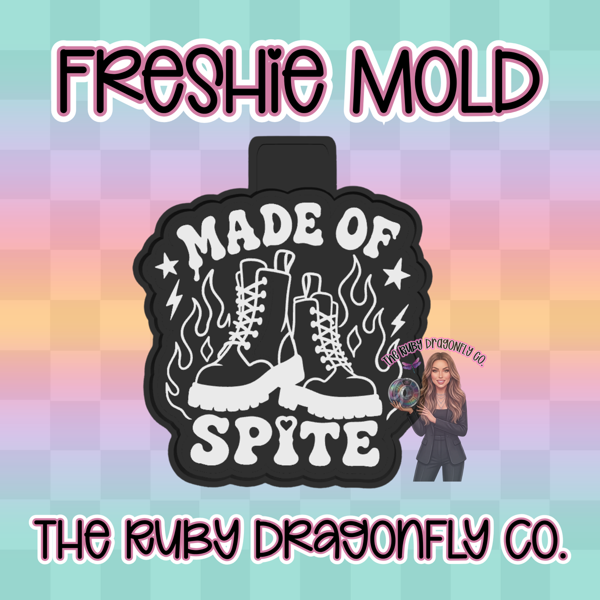 Made of Spite Silicone Mold