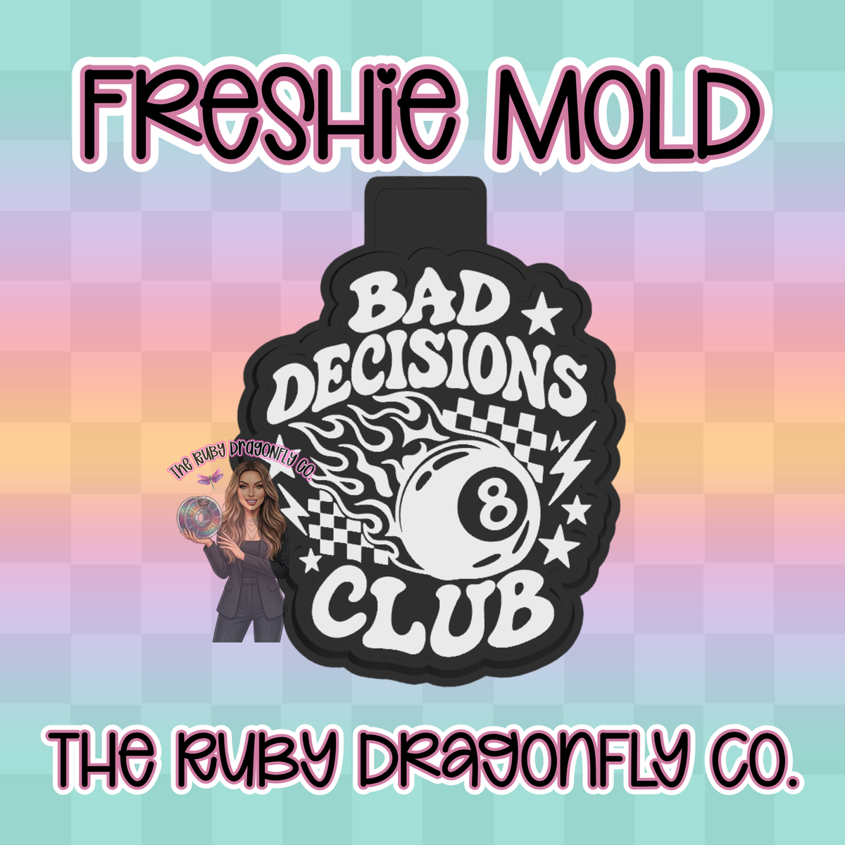 Bad Decisions Club Silicone Mold