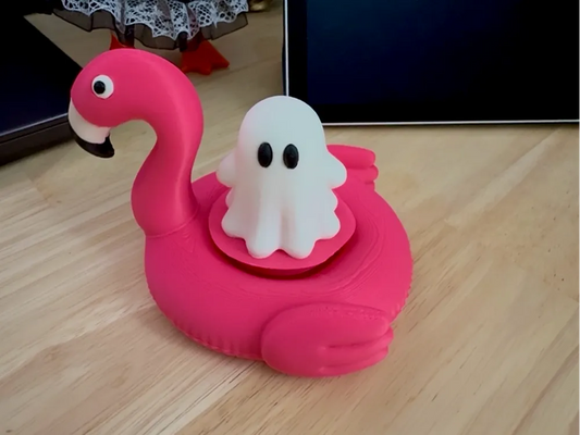 Flamingo ghost clicker