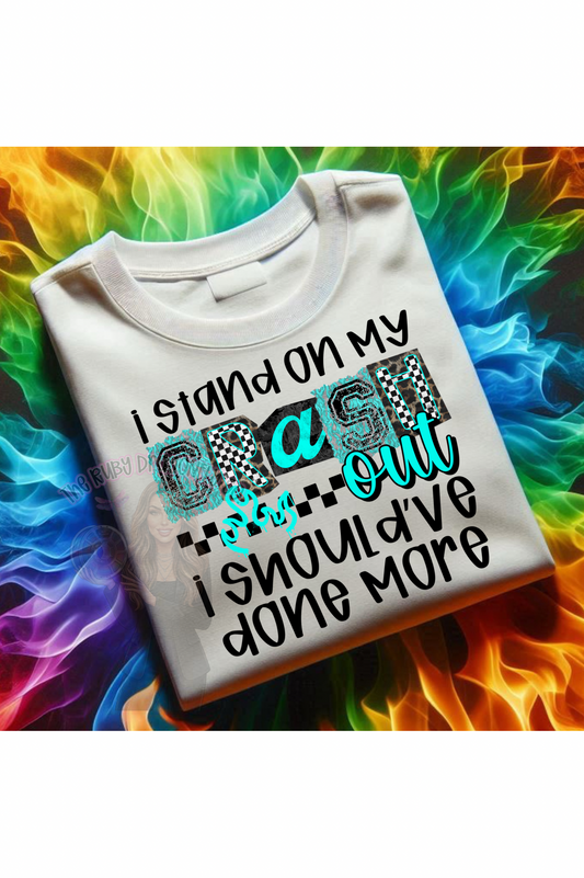 I stand on my crash out