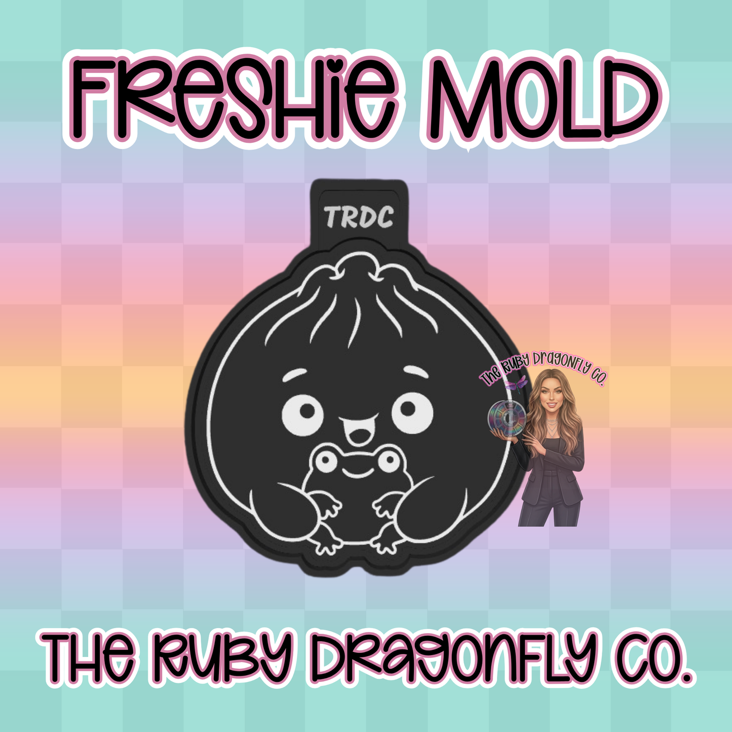 Dumpling with Frog Silicone Mold