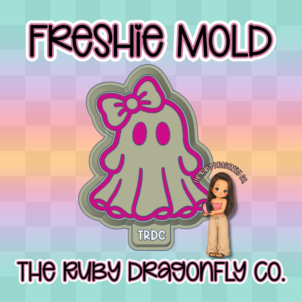 Cute Ghost Silicone Mold