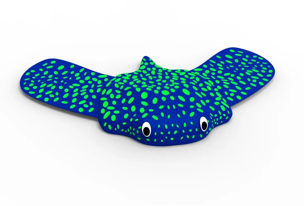 Gliding Manta Ray