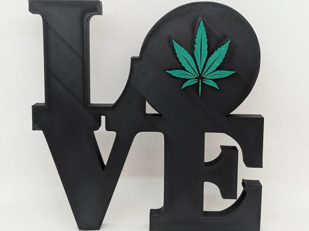 LOVE Weed Sign