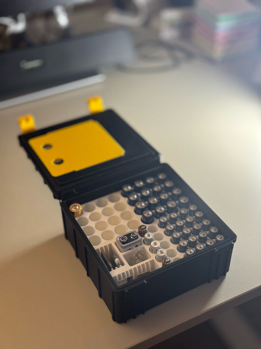 Battery Organizer Box