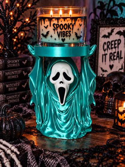 Ghostface Candle Holder