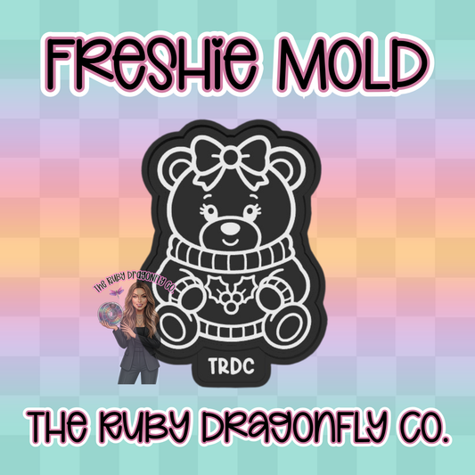 Bear Christmas Sweater Silicone Mold
