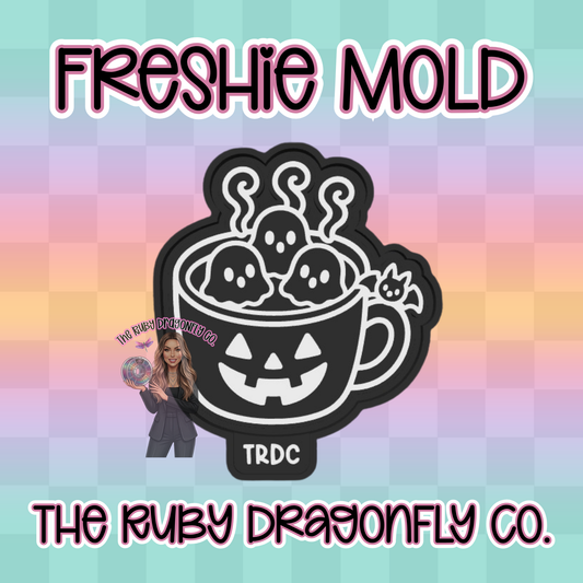 Ghost Marshmallow Mug Silicone Mold