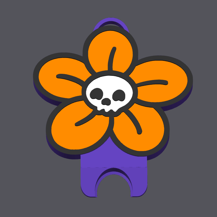 Skellie Flower Can Nail Saver