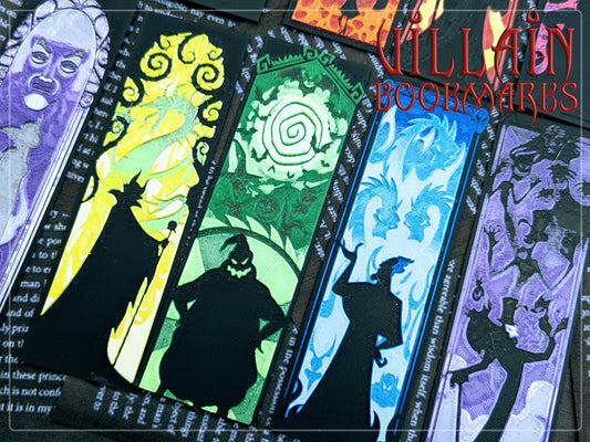 Villains bookmarks