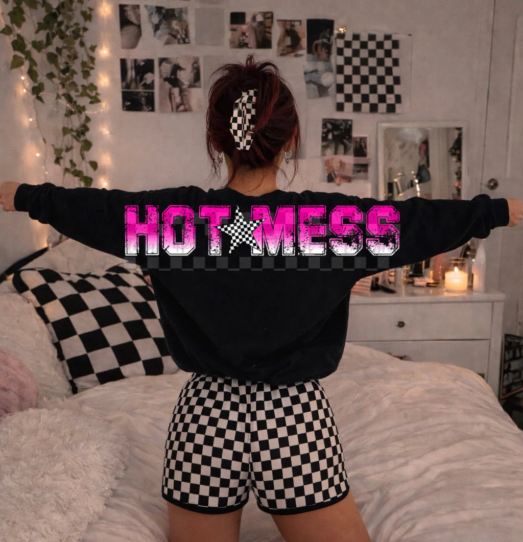 Hot Mess Back Design