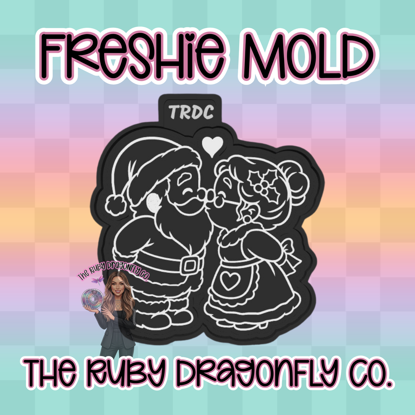 Nose Kisses the Clauses Silicone Mold