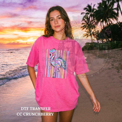 Summer flamingo