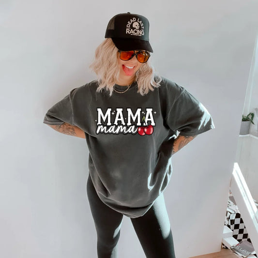 Mama cherries (white writing)