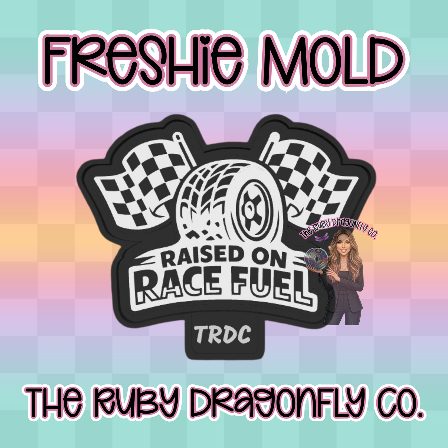 Raised on Race Fuel Silicone Mold