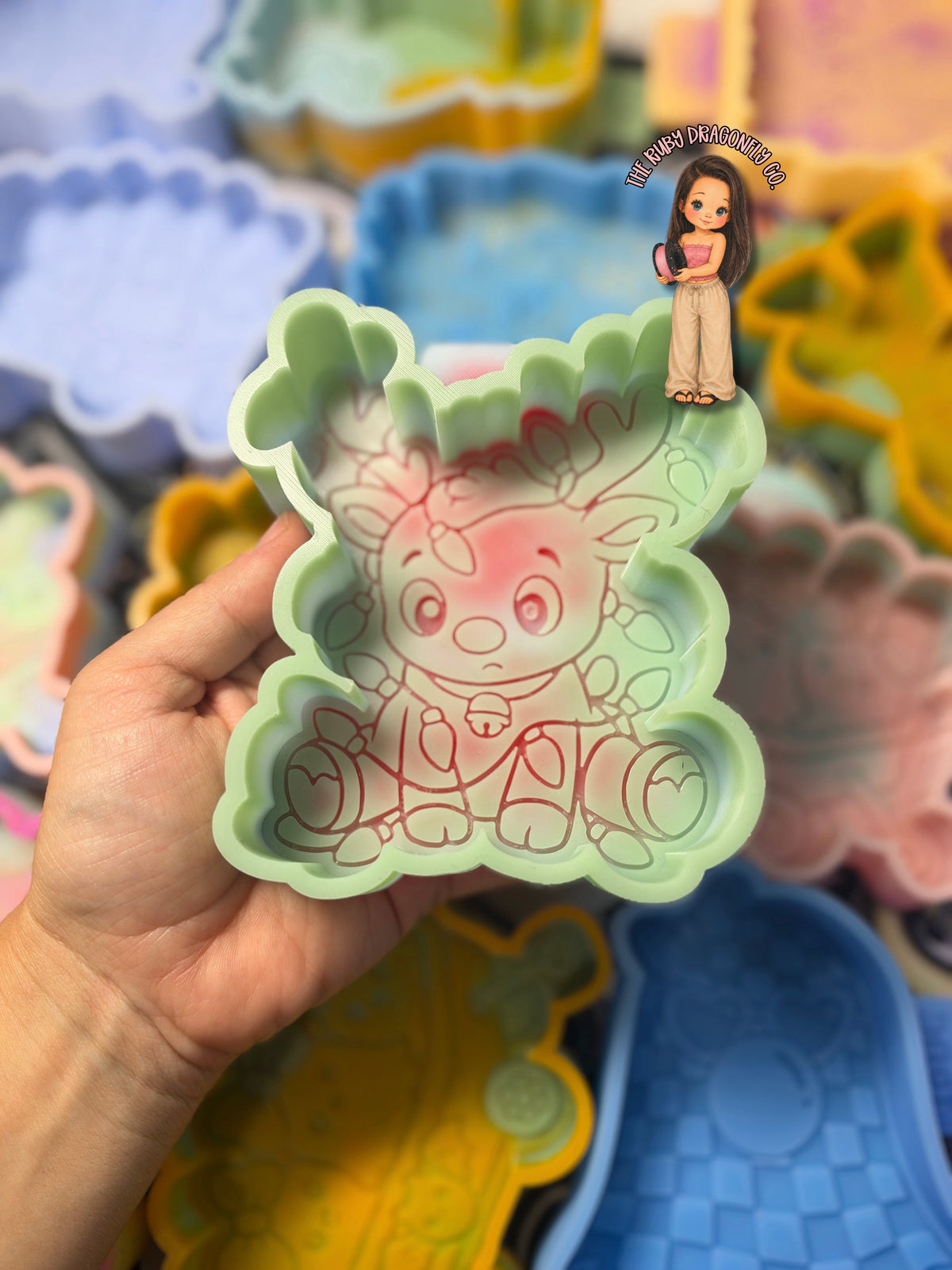 Tangled Reindeer RTS B Mold