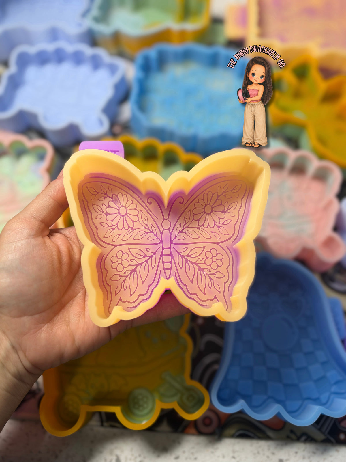 Flower Butterfly RTS B Mold