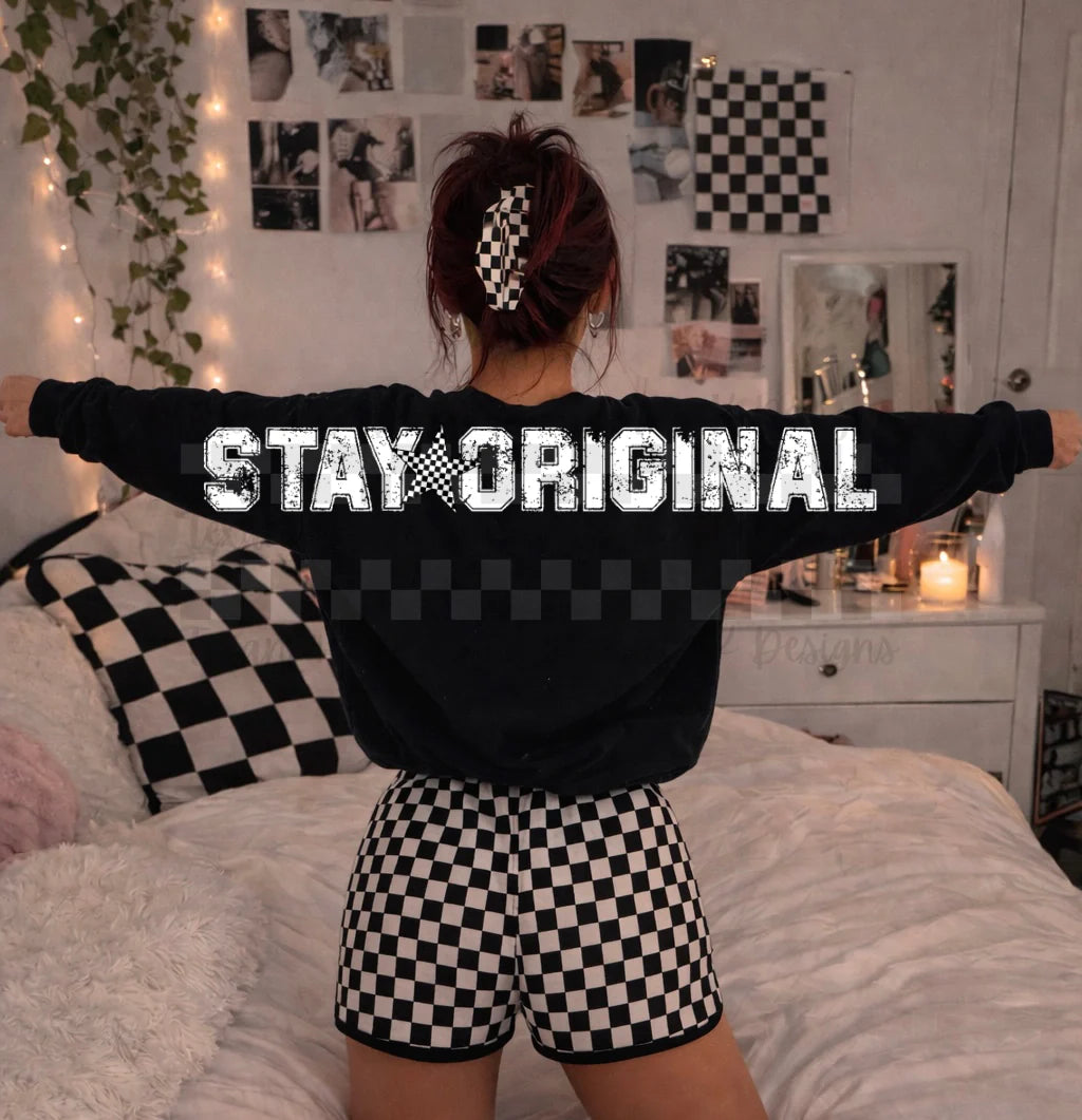 Stay Original Back Design