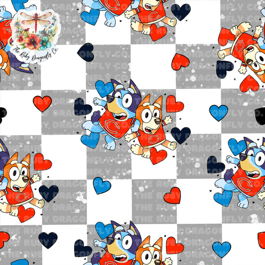 Bears/Blue Dog Mashup Check