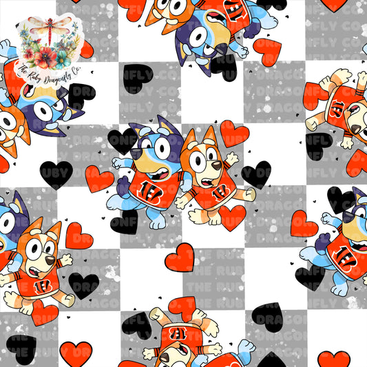 Bengal/Blue Dog Mashup Check