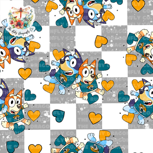 Jaguars/Blue Dog Mashup Check