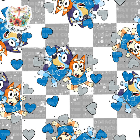 Lions/Blue Dog Mashup Check