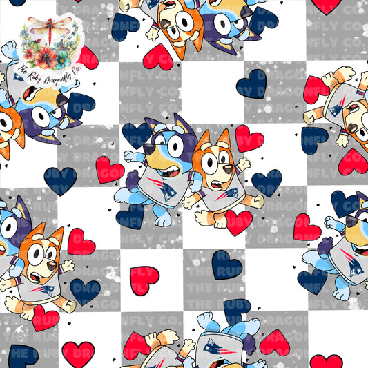 Patriot/Blue Dog Mashup Check