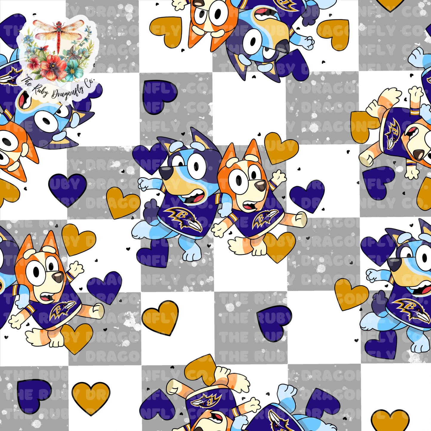 Ravens/Blue Dog Mashup Check