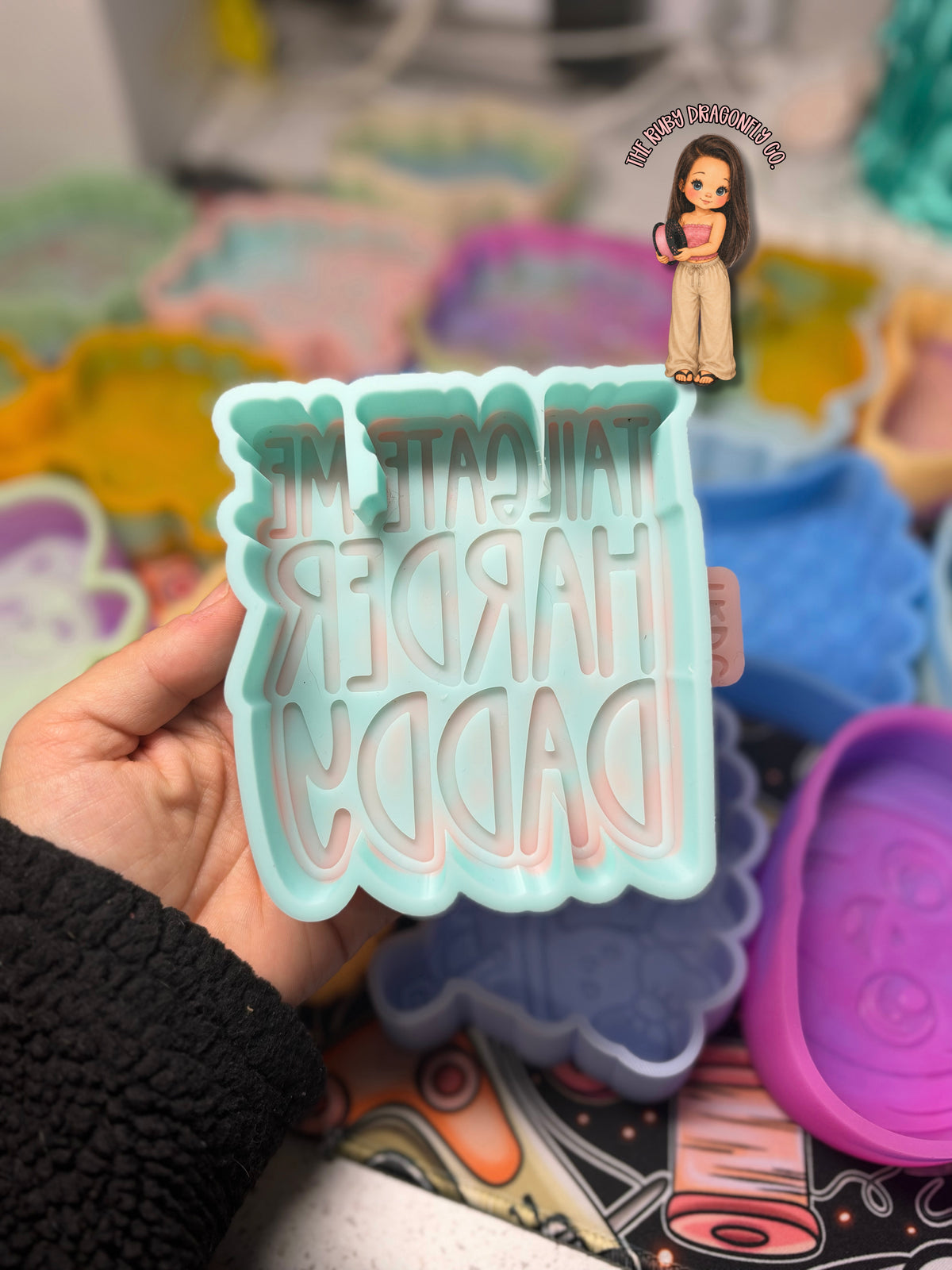 Tailgate me Hard Daddy RTS silicone mold