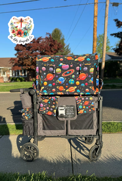 Custom Full Canopy with Mesh Sides and Shades
