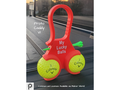 Golf Ball & Tee Holder