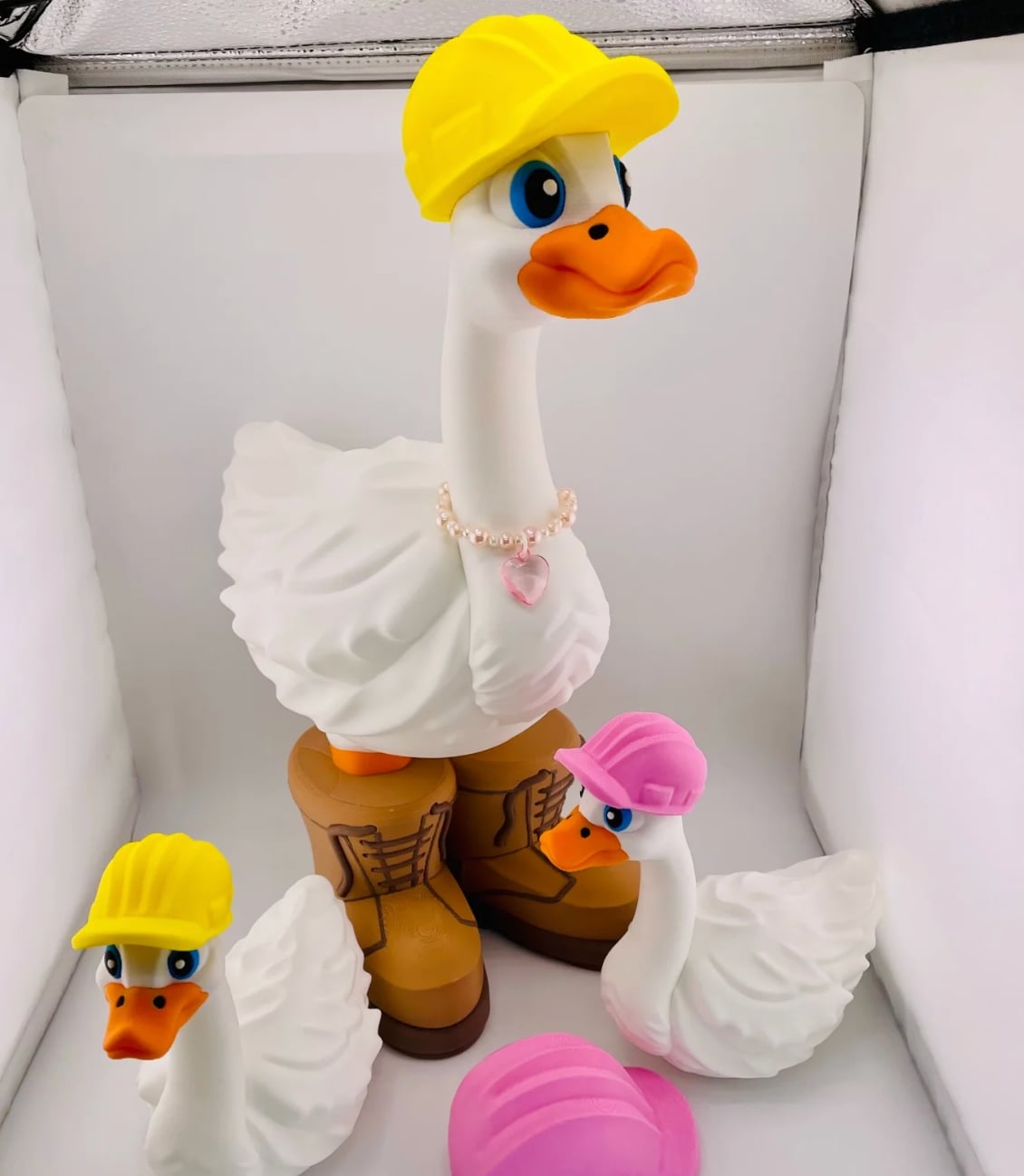 Hard hat worker Goose