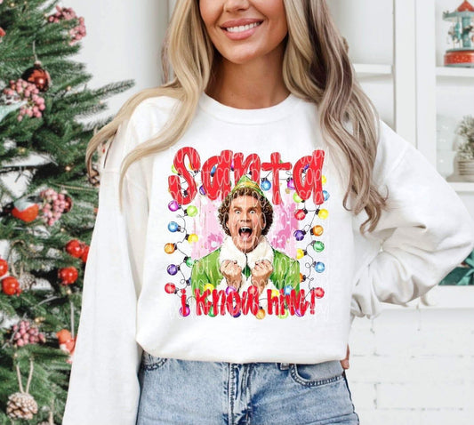 Santa, I know him!