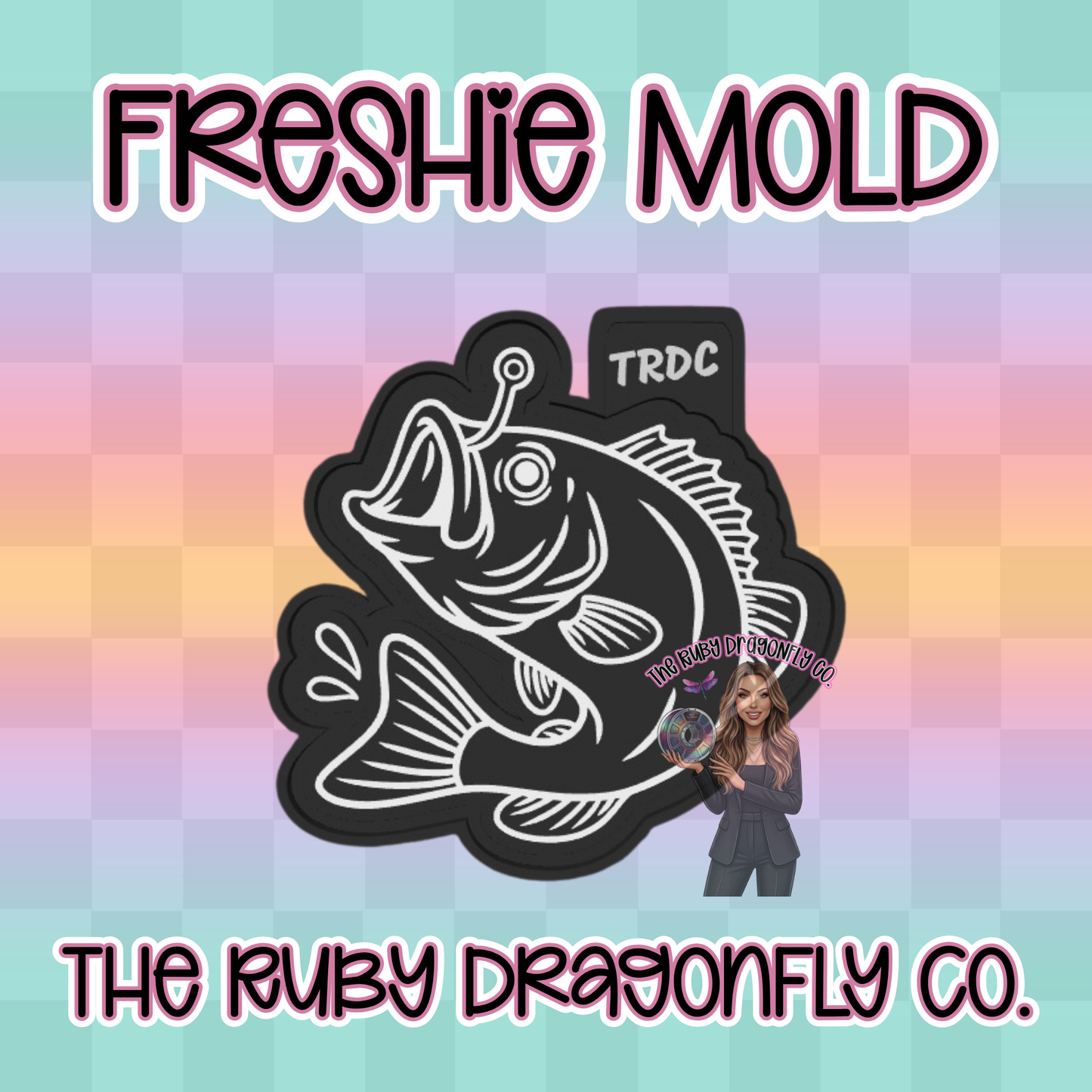 Bass Fish Silicone Mold