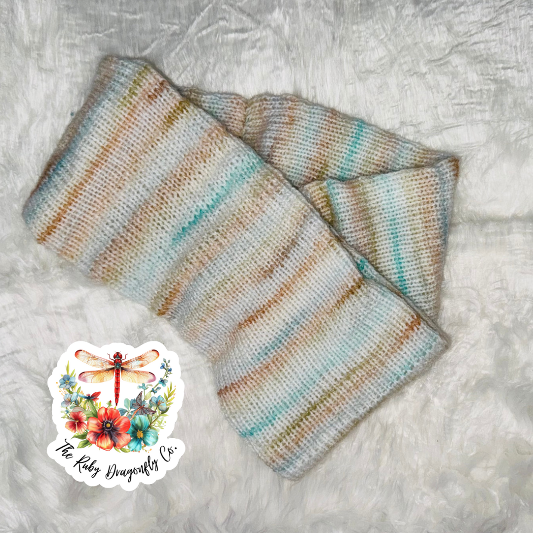 Infinity Pastel Knit Scarf