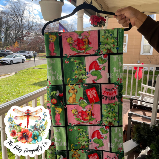 RTS Christmas Mean One Blanket