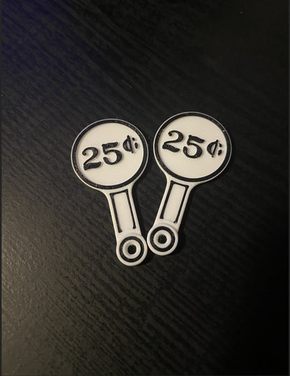 Cart Key with Keychain