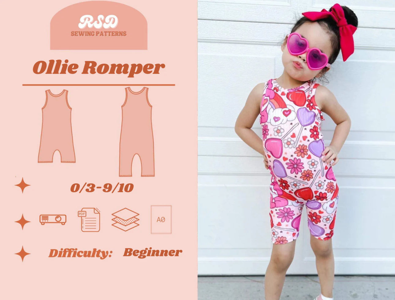 Custom Ollie Romper