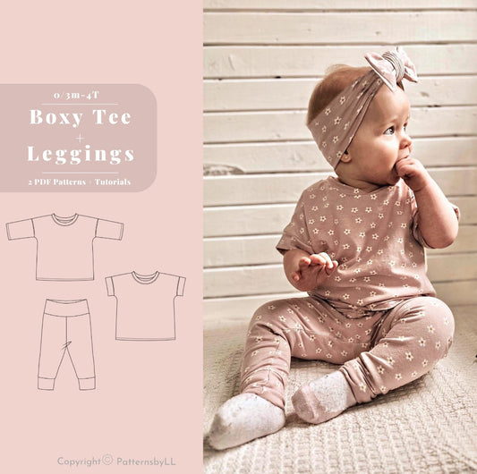 Boxy Tee & Leggings Set