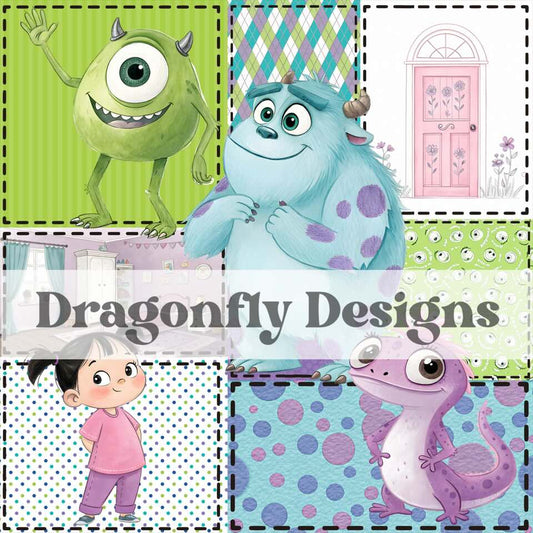 Monsters Patchwork