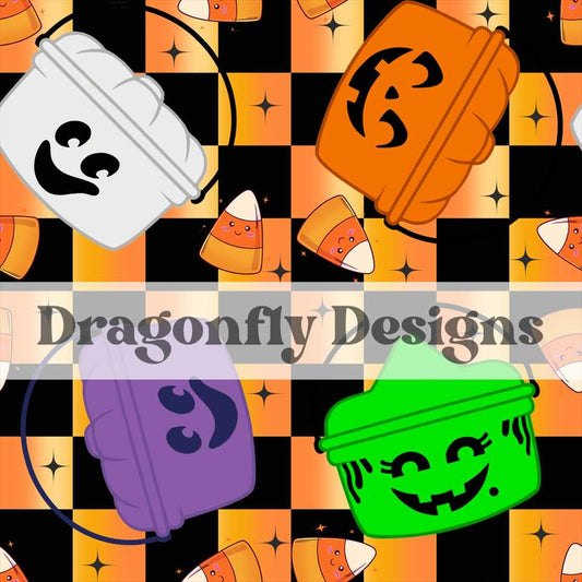 Haloween Candy buckets